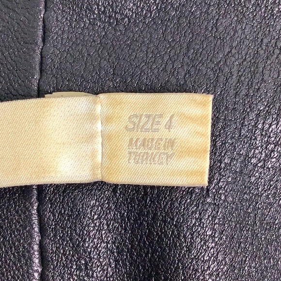 Alexander Wang Black Leather Mini dress size 4 - Picture 8 of 11